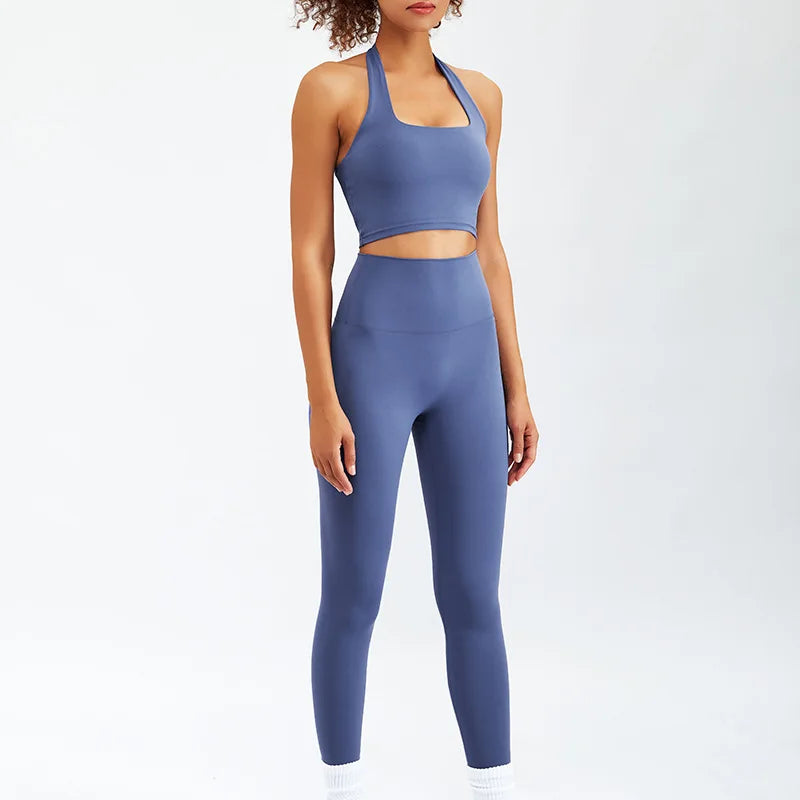 2/3PCS Sport Yoga Set Soft And High Waist Fitness Gym Suit Sportwear Women Set Workout Clothes For Women Tracksuit