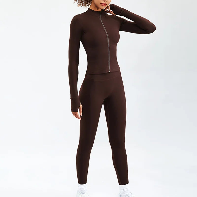 2/3PCS Sport Yoga Set Soft And High Waist Fitness Gym Suit Sportwear Women Set Workout Clothes For Women Tracksuit
