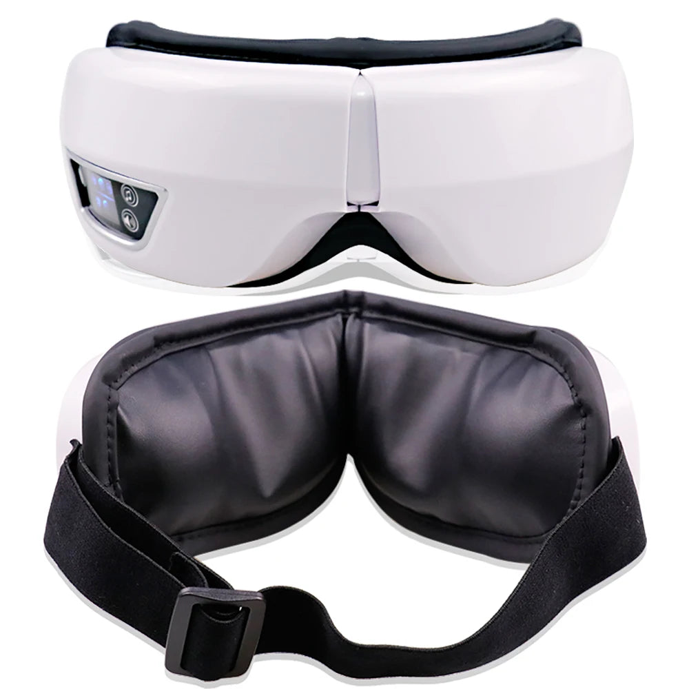 Smart Eye Massage Instrument Vibration Eye Care Massager Airbag Compress Bluetooth Music Eye Relax Fatigue Massage Sleep Mask