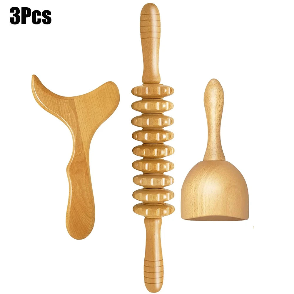 Wood Body Massage Tools
