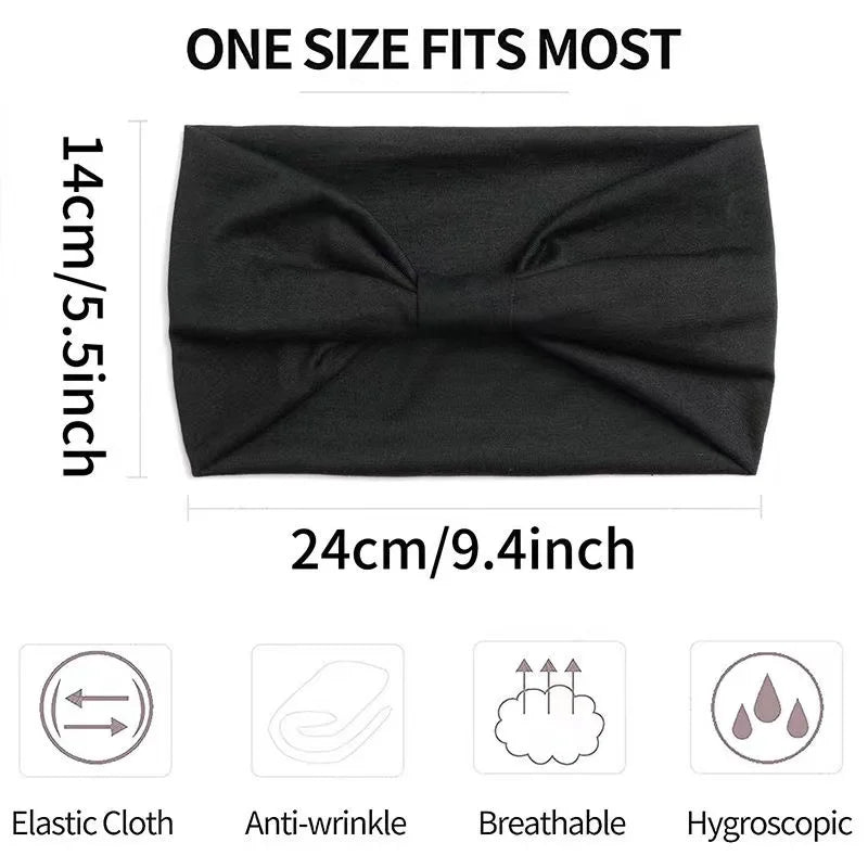 Wide Sports Headband