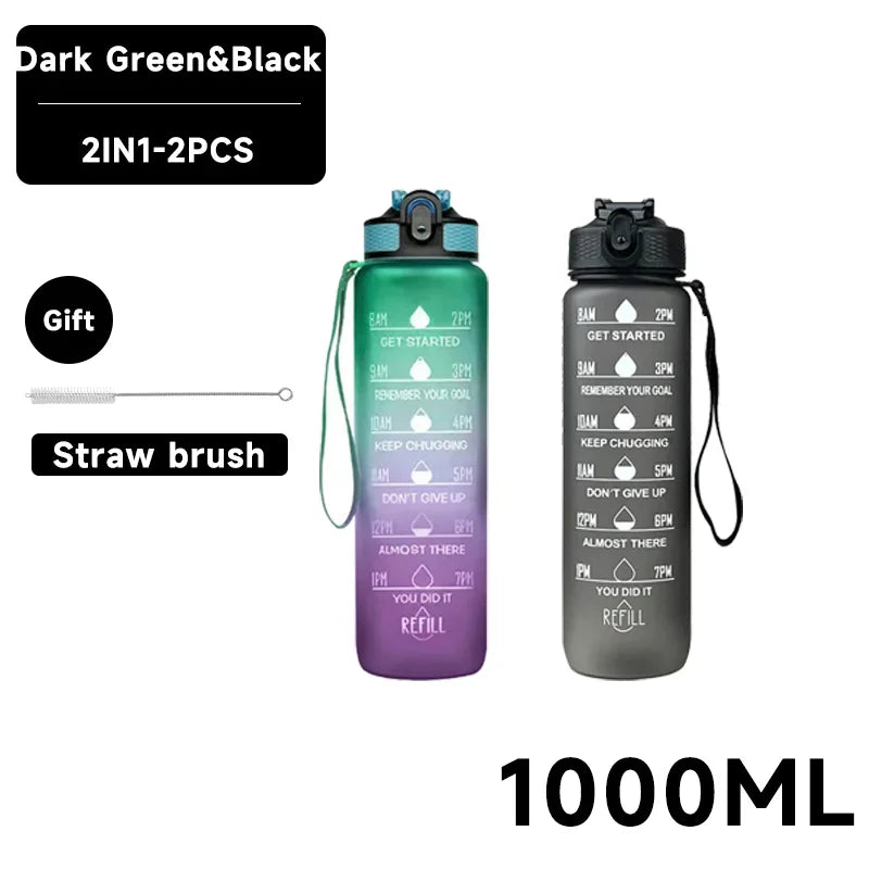 Leakproof Sports Water Bottle 1L