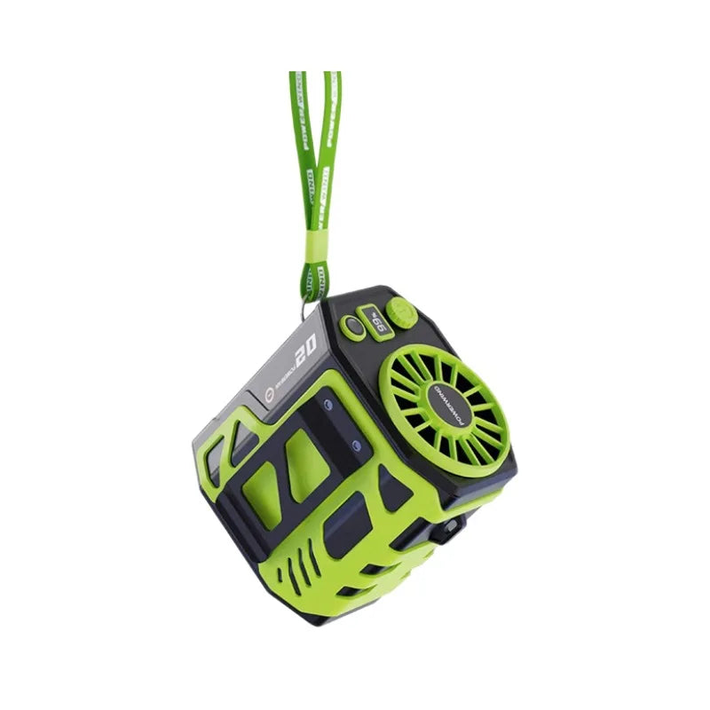 Portable Waist Fan 10000mAh Rechargeable Waist Clip Fan USB Rechargeable Sports Cooler Fan for Outdoor Sports Travel