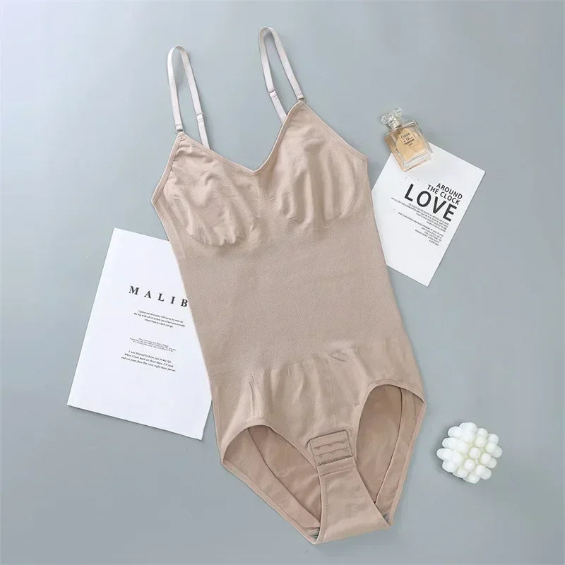 Dropship Shapewear Bodysuits Woman Binders Body suit Full Body Shapers Corset Tummy Control Slimming Sexy Push Up Bra Thongs