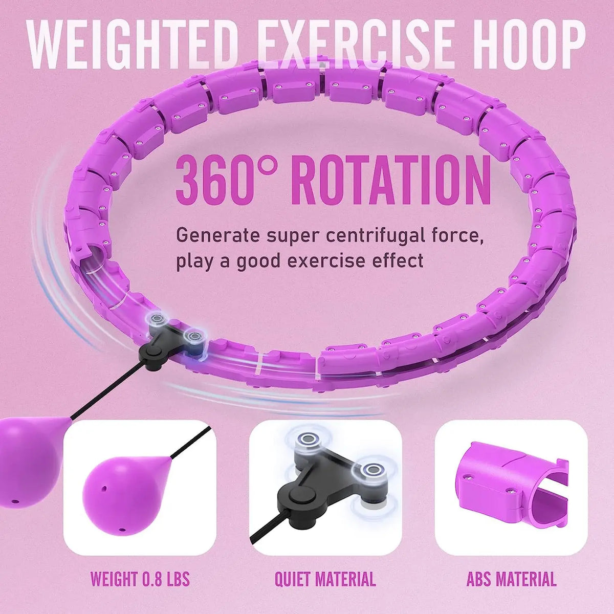 Weighted Exercise Hoop