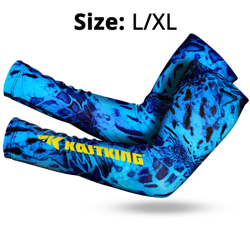 KastKing UV Protection Arm Sleeves Quick Dry Breathable High Elasticity Outdoor Sports Arm Protector