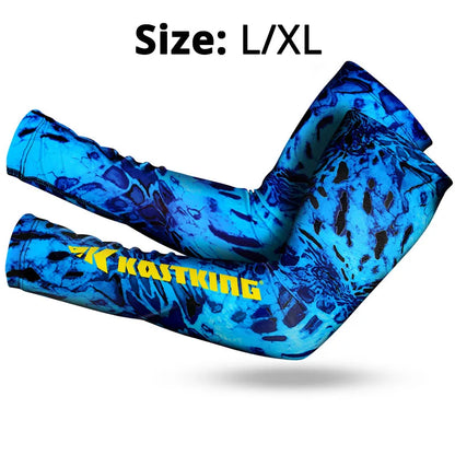 KastKing UV Protection Arm Sleeves Quick Dry Breathable High Elasticity Outdoor Sports Arm Protector