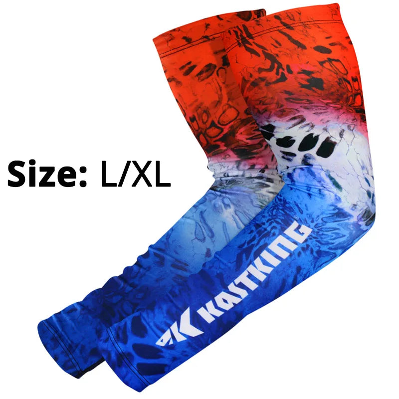 KastKing UV Protection Arm Sleeves Quick Dry Breathable High Elasticity Outdoor Sports Arm Protector