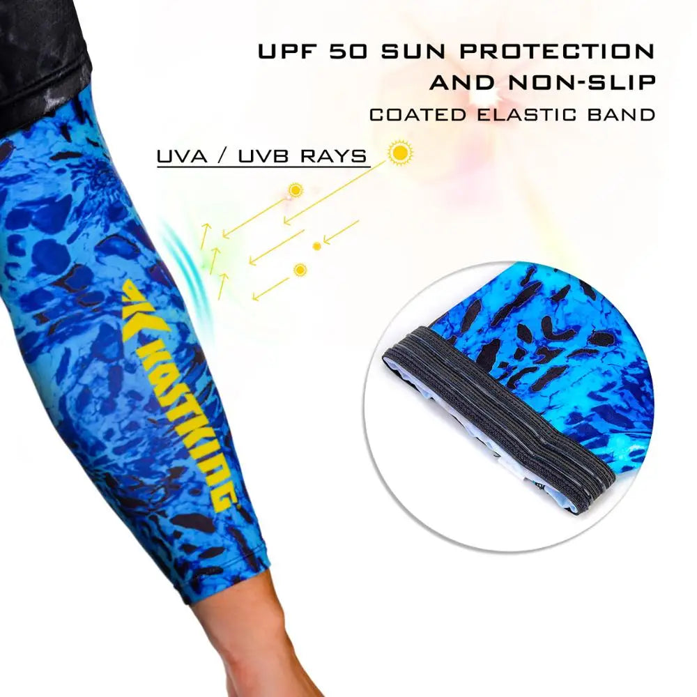 KastKing UV Protection Arm Sleeves Quick Dry Breathable High Elasticity Outdoor Sports Arm Protector