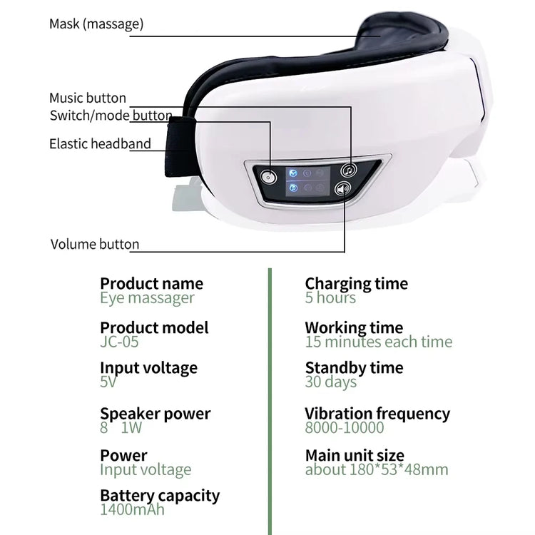 TRAKK Eye Massager with Heat