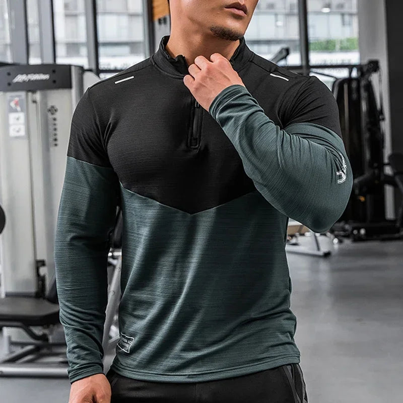 Long Sleeve Fitness Running Sportswear T-shirt