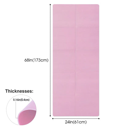 4mm Thick EVA Yoga Mat Anti-Slip