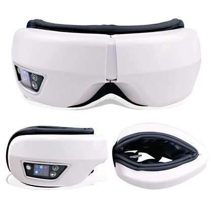 Smart Eye Massage Instrument Vibration Eye Care Massager Airbag Compress Bluetooth Music Eye Relax Fatigue Massage Sleep Mask