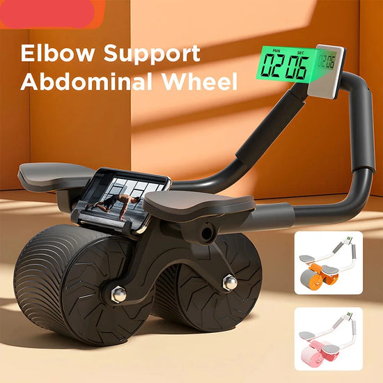 Ab Roller Wheel with Automatic Rebound