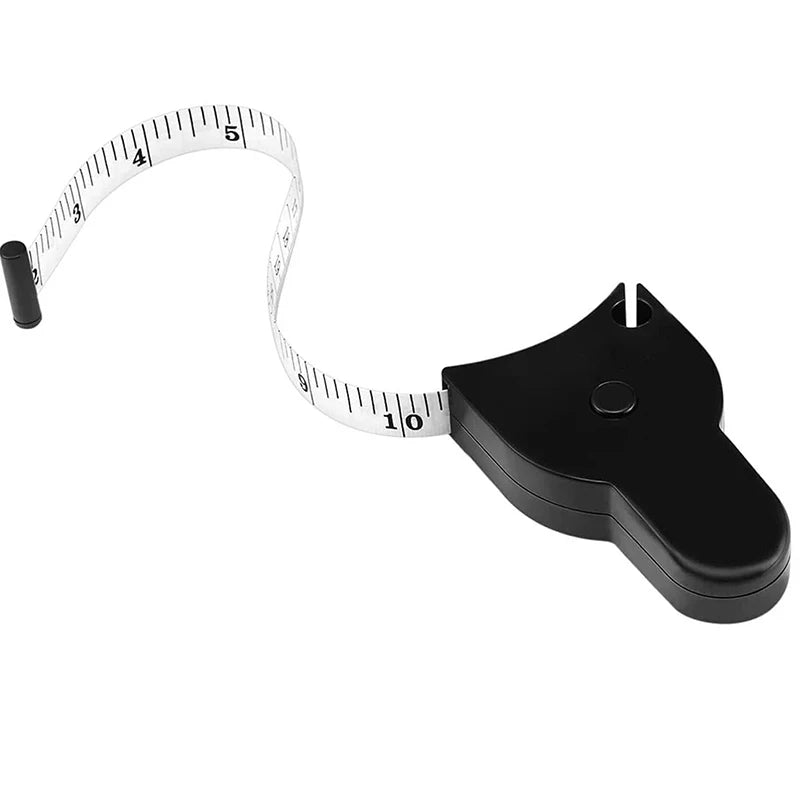 150CM Body Measuring Tape Retractable Body Tape Ruler Dual Sided Metric Meter Ruler Fat Weight Loss Fitness Accurate Tool