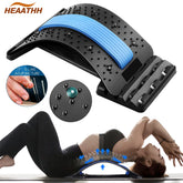 Adjustable back stretcher for spine alignment