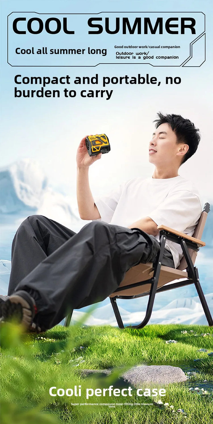 10000mAh Portable Waist Fan