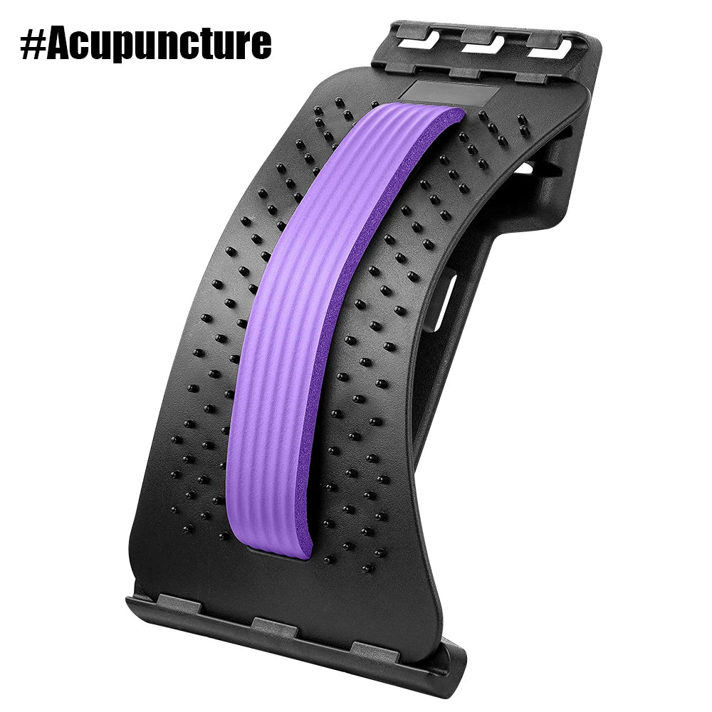Back stretcher tool for shoulder and lumbar support