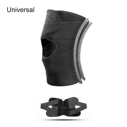 1PC Sports Kneepad Men Women Pressurized Elastic Knee Pads Knee Support Joints Protector