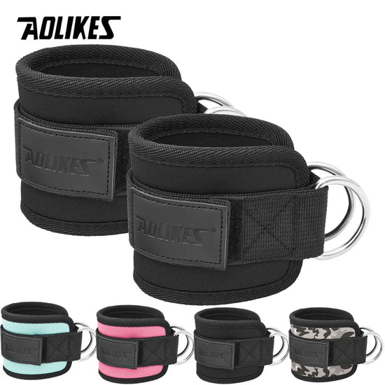 Adjustable Padded Ankle Wrist Cuffs , Ideal for Glutes Exercises