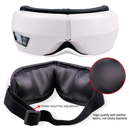 Smart Eye Massage Instrument Vibration Eye Care Massager Airbag Compress Bluetooth Music Eye Relax Fatigue Massage Sleep Mask