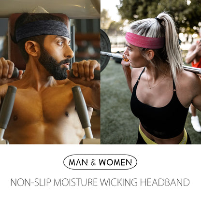 Non-Slip Workout Sweatband Headband