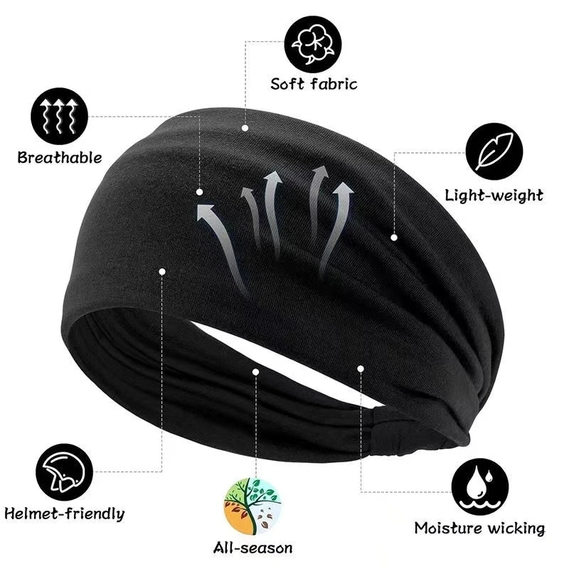 Wide Sports Headband