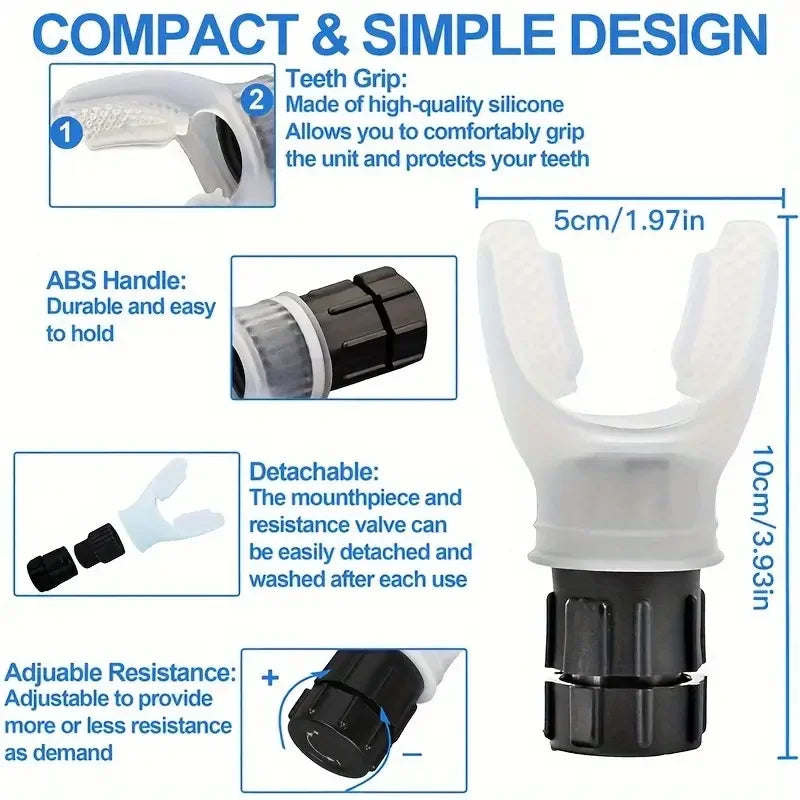 Portable Breathing Exercise Device