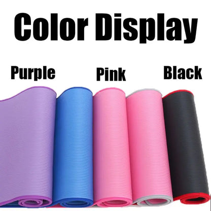 10mm Extra Thick Non-Slip Yoga Mat