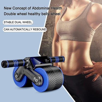 Dual Wheel Abdominal Exerciser