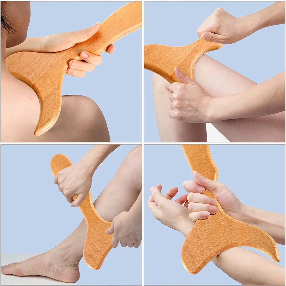 Wood Body Massage Tools