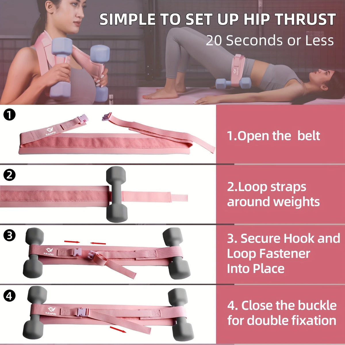 Dumbbell Weight Belt