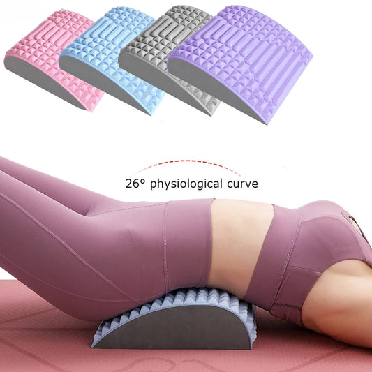 Back Stretcher Pillow Neck Lumbar Support Massager