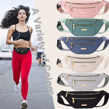 Fanny Packs for Fashion Waist Packs Lightweight Crossbody Bags Bum Bag for Running Hiking Travel Workout