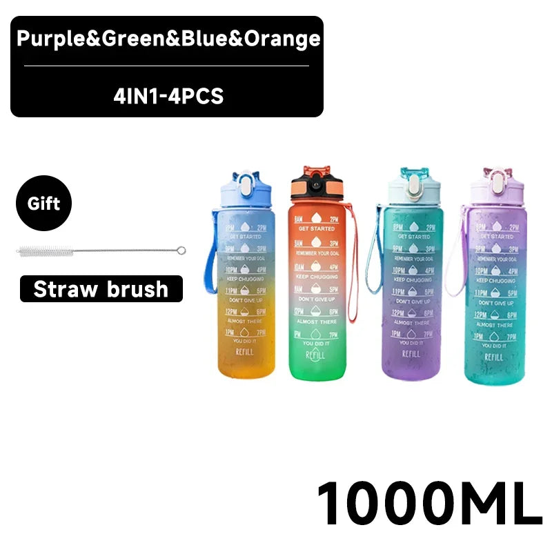 Leakproof Sports Water Bottle 1L