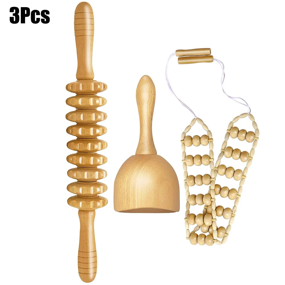 Wood Body Massage Tools
