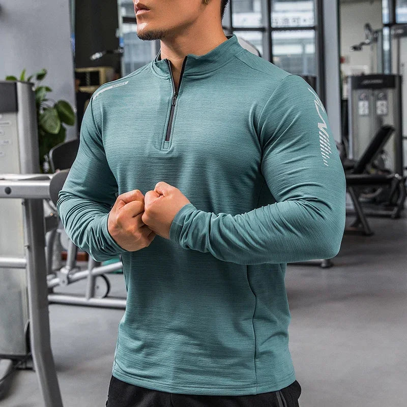 Long Sleeve Fitness Running Sportswear T-shirt