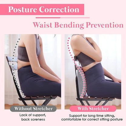 Back Stretcher Pillow Neck Lumbar Support Massager