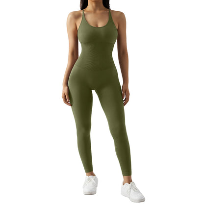 Sleeveless Bodycon Jumpsuit for Women