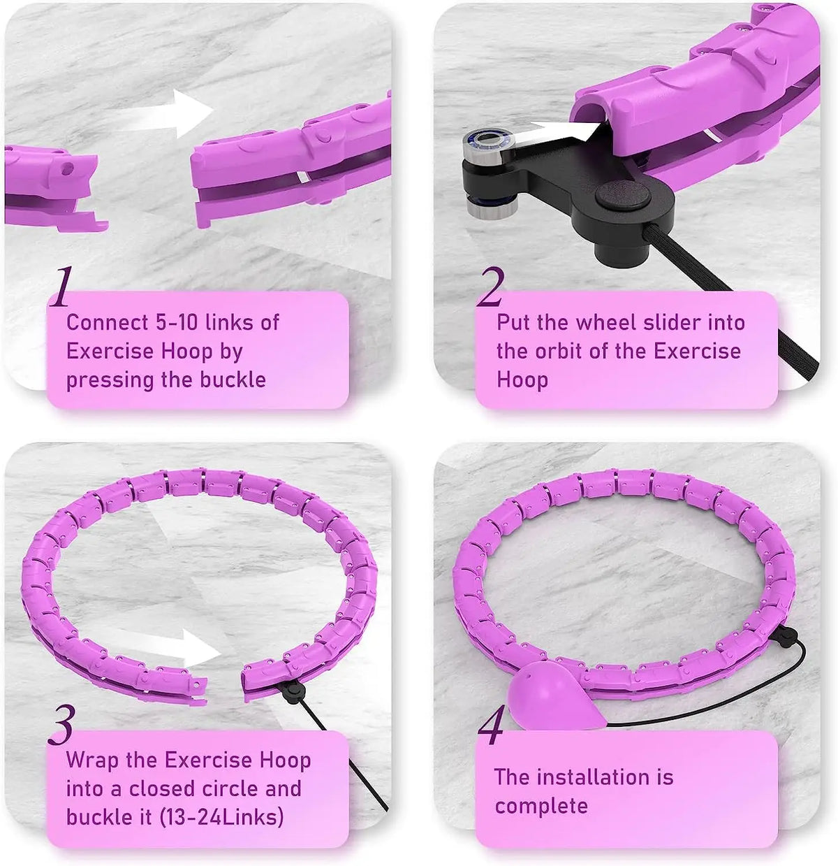 Weighted Exercise Hoop