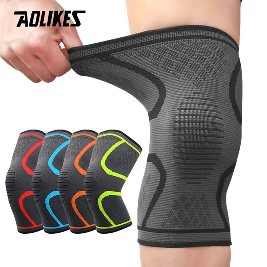 AOLIKES 1PCS Compression Knee Brace for Women, Knee Support Compression Sleeve, Workout Sports Knee Brace