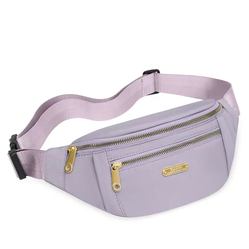 Fanny Packs for Fashion Waist Packs Lightweight Crossbody Bags Bum Bag for Running Hiking Travel Workout