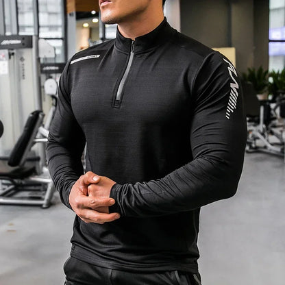 Long Sleeve Fitness Running Sportswear T-shirt