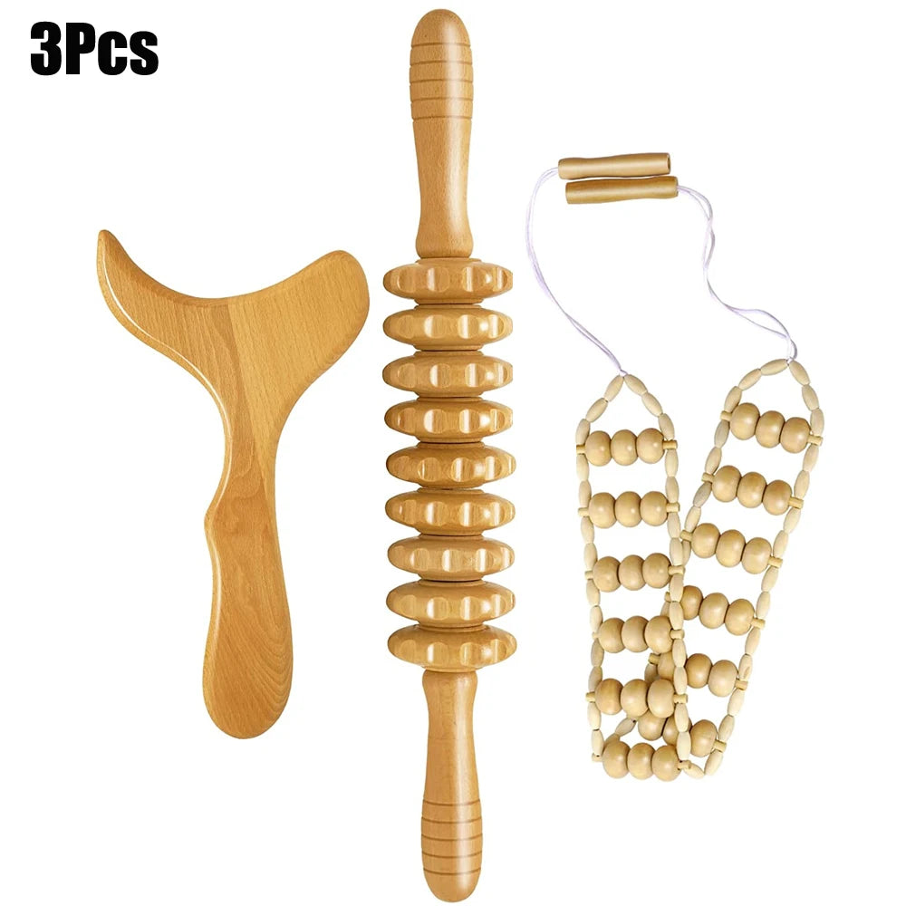 Wood Body Massage Tools