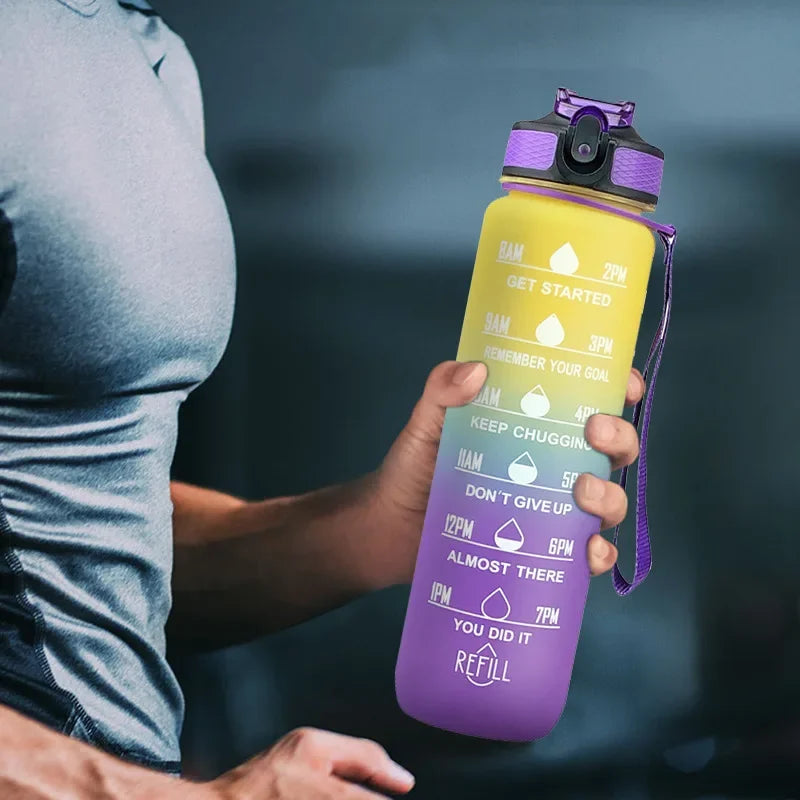 Leakproof Sports Water Bottle 1L
