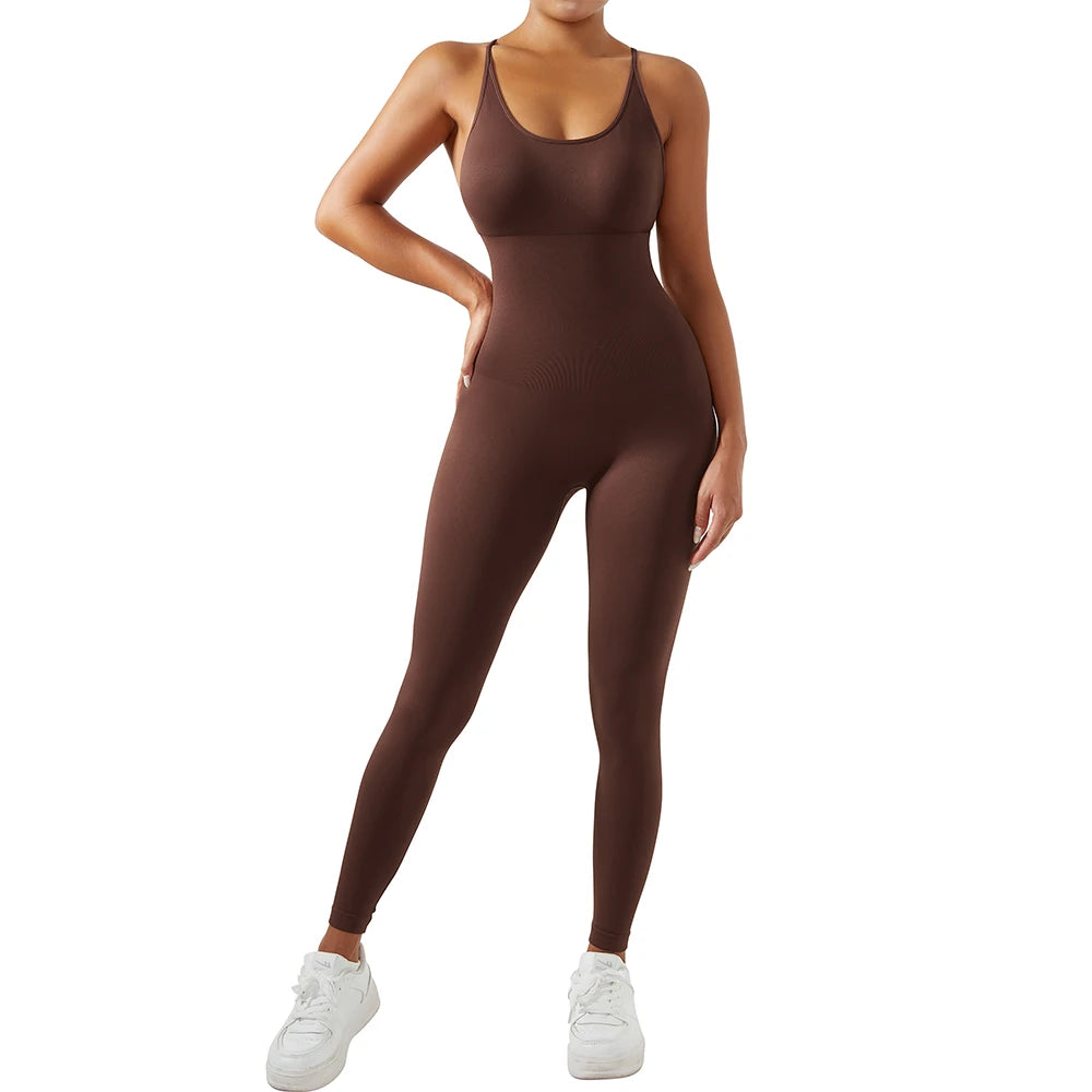 Sleeveless Bodycon Jumpsuit for Women