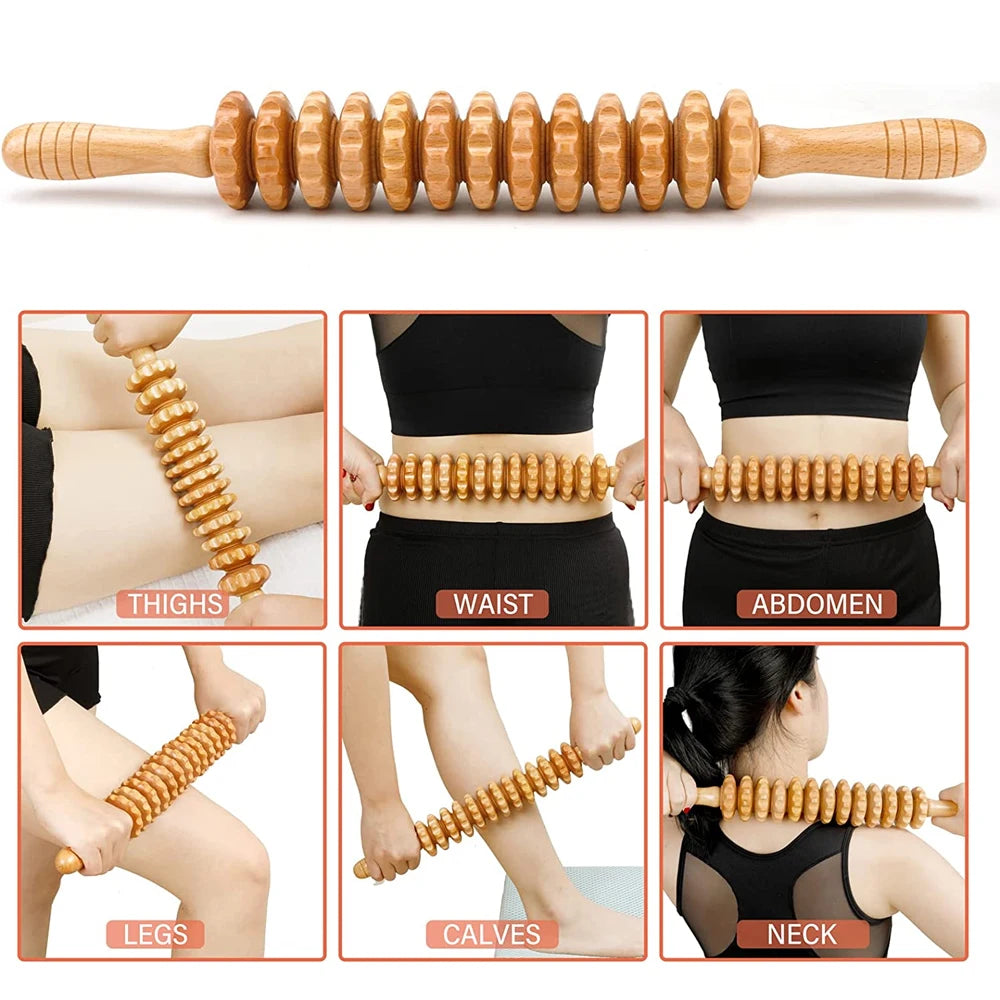 Wood Body Massage Tools