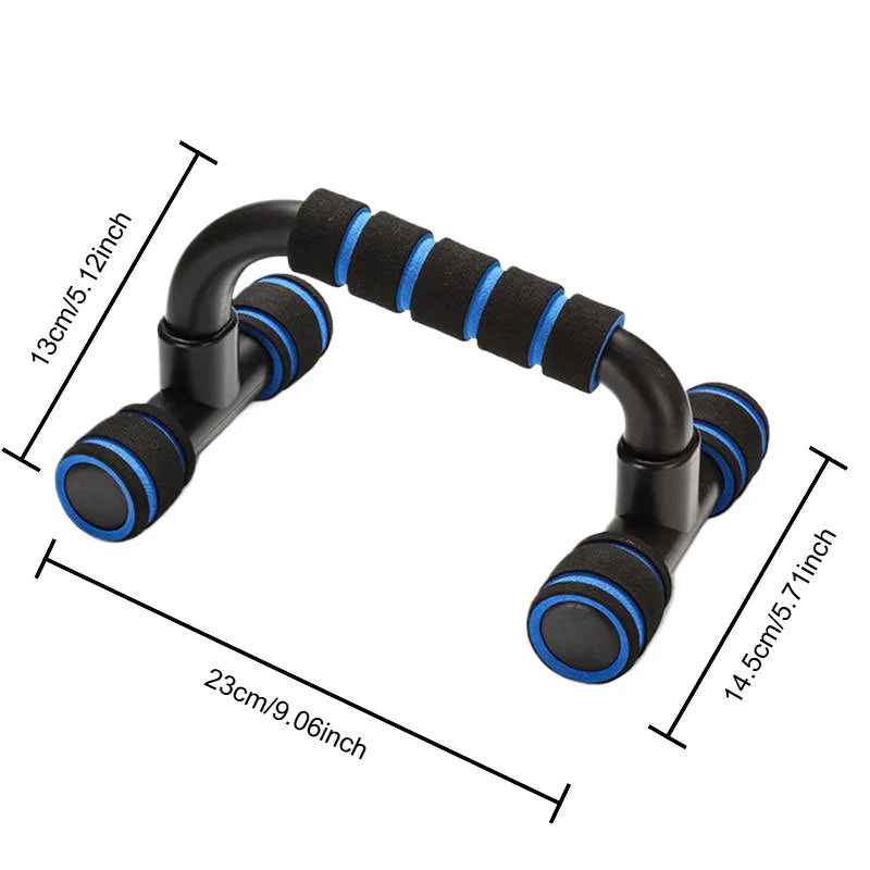 Non-Slip Push Up Bars H-Shaped Support