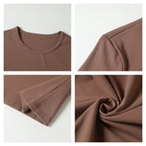 Women’s long sleeve gym shirt for workouts