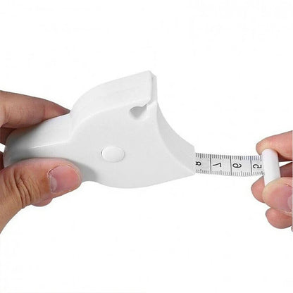 150CM Body Measuring Tape Retractable Body Tape Ruler Dual Sided Metric Meter Ruler Fat Weight Loss Fitness Accurate Tool